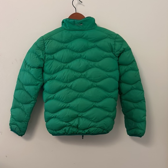 Peak performance, junior, green puffer jacket. - Picture 5 of 6